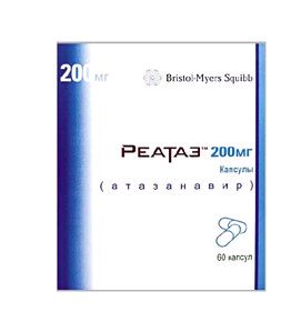 Реатаз капсулы 200мг 60шт