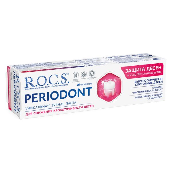 Паста зубная Periodont R.O.C.S./РОКС 94г