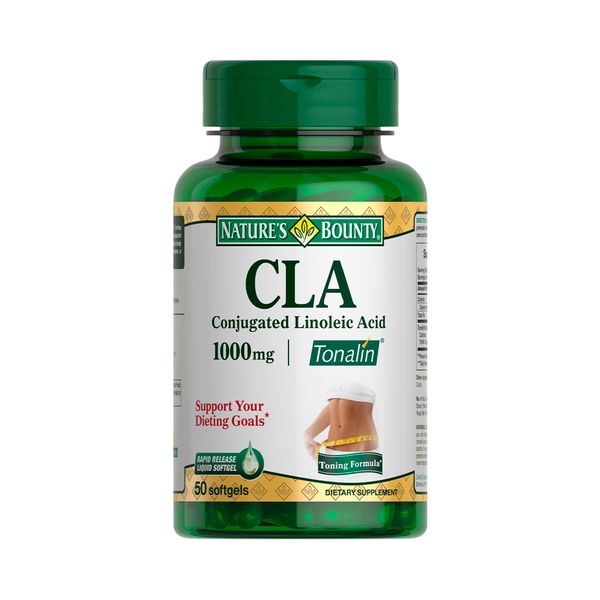 CLA Nature's Bounty/Нэйчес баунти капсулы 1000мг 50шт