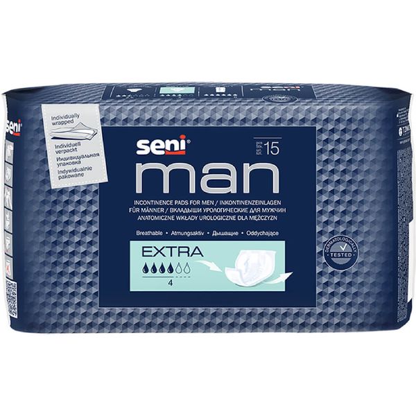 Прокладки урологические Men Extra Seni/Сени 15шт
