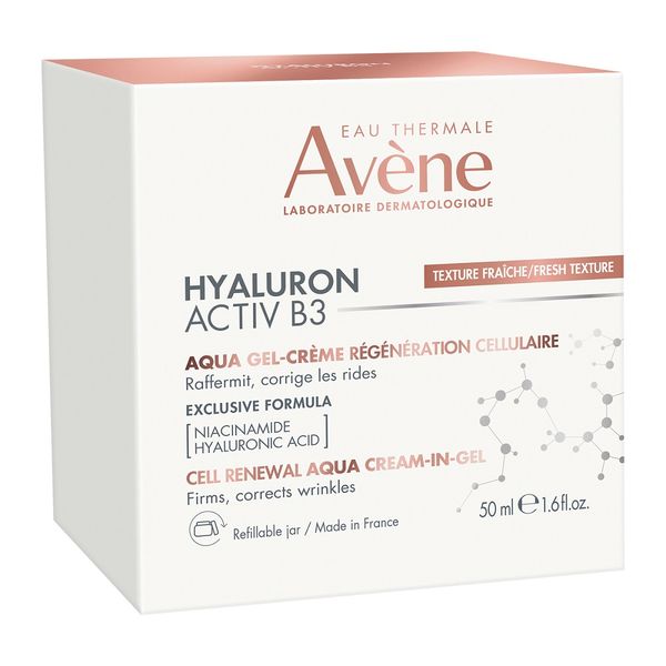 Гель-аква регенерирующий дневной 2 в 1 Hyaluron Active B3 Avene/Авен банка 50мл фото №2 Гель-аква регенерирующий дневной 2 в 1 Hyaluron Active B3 Avene/Авен банка 50мл фото №2