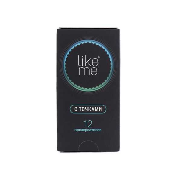 Презервативы с точками Like Me 12шт