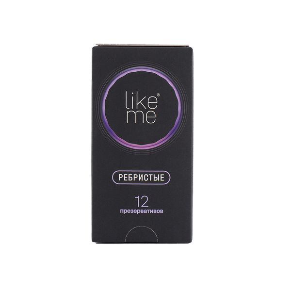 Презервативы ребристые Like Me 12шт