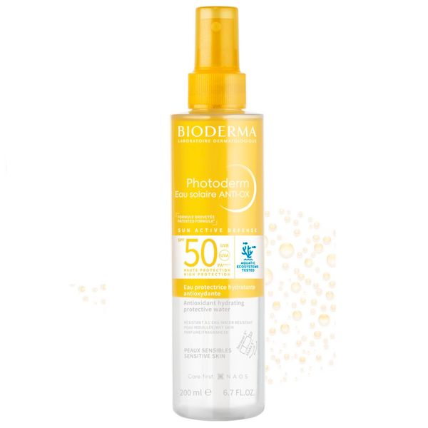 Спрей солнцезащитный увлажняющий антиоксидантный SPF50 Photoderm Bioderma/Биодерма фл. 200мл фото №8 Спрей солнцезащитный увлажняющий антиоксидантный SPF50 Photoderm Bioderma/Биодерма фл. 200мл фото №8