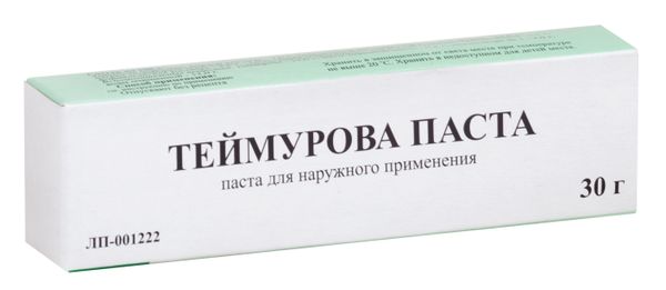 Теймурова паста для наружного применения 30г