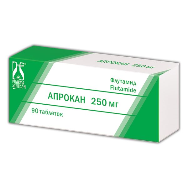 Апрокан таблетки 250мг 90шт