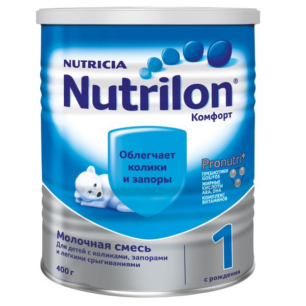 Смесь молочная детская Комфорт 1 Нутрилон/Nutrilon 400г Смесь молочная детская Комфорт 1 Нутрилон/Nutrilon 400г