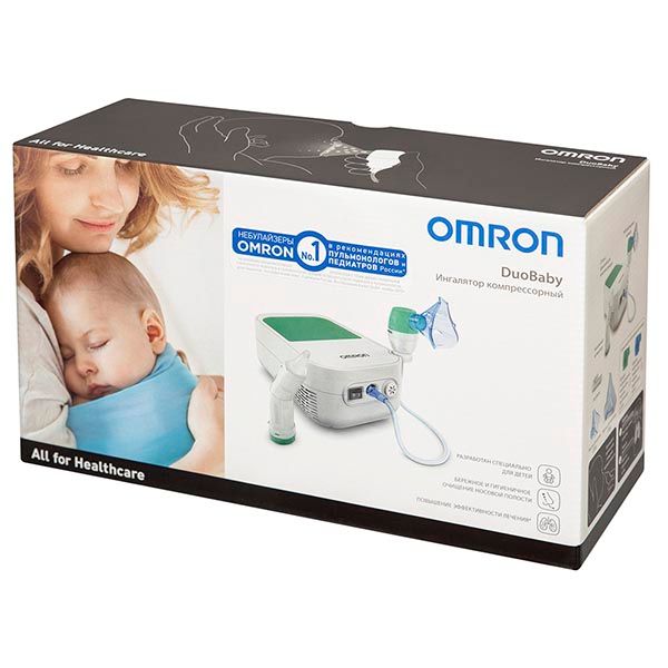 Ингалятор компрессорный DuoBaby Omron/Омрон (NE-C301-RU) фото №4