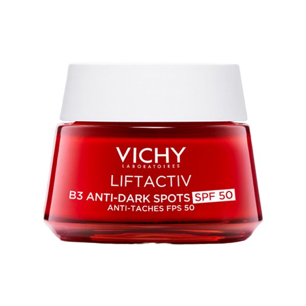Крем против пигментации с витамином В3 дневной SPF50 LiftActiv Vichy/Виши банка 50мл
