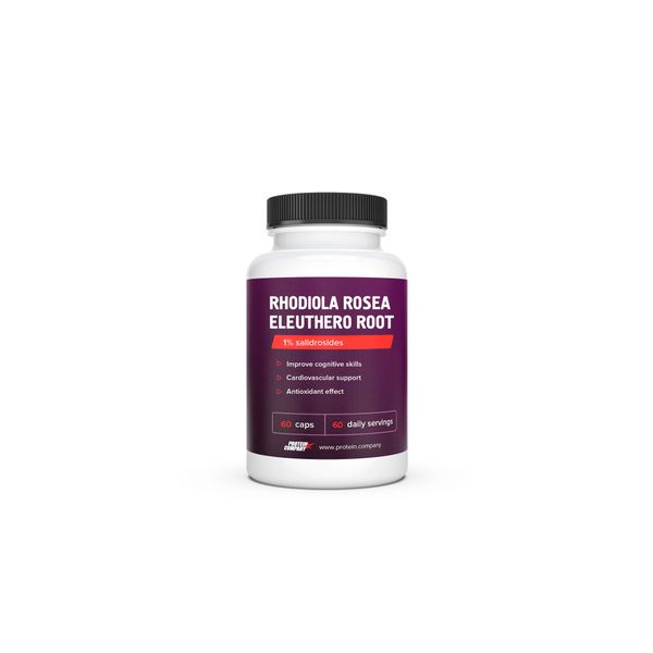 Родиола розовая+экстракт элеутерококка Protein company/Протеин Компани капсулы 60шт