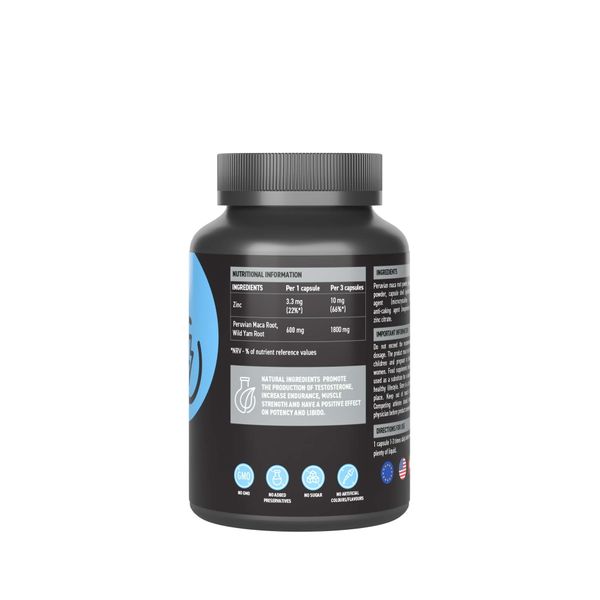 Тестобуст UltraSupps/Ультрасаппс капсулы 30шт фото №3