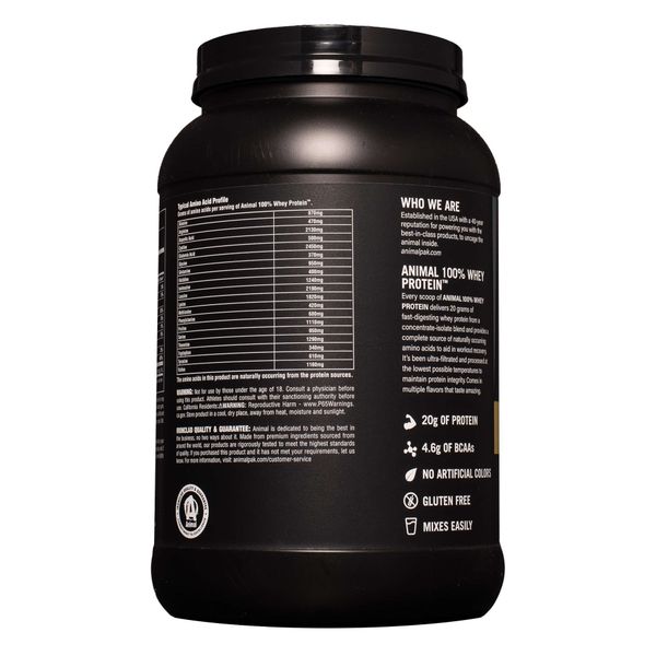 Протеин 100% вкус ванили Whey Animal 1,81кг фото №2