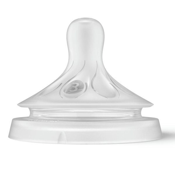 Бутылочка из полипропилена с силиконовой соской средний поток с 1 мес. Anti-colic Natural Response Philips Avent 260мл (SCY673/01) фото №4