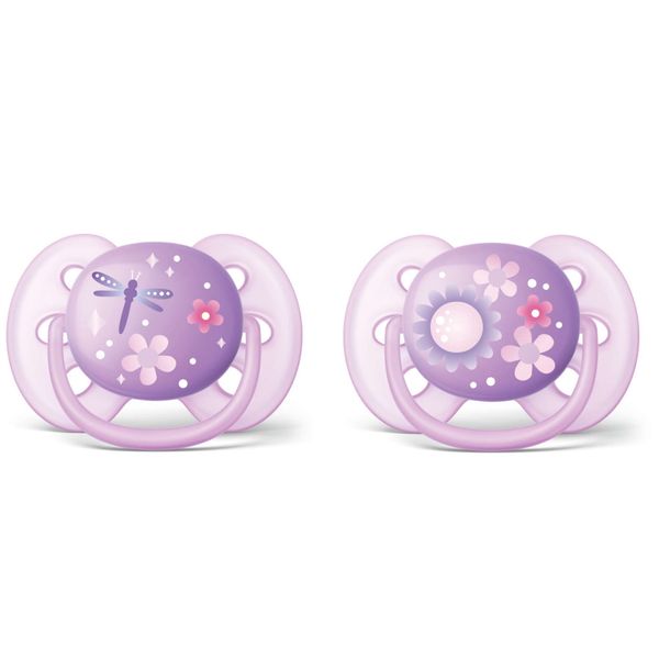 Пустышка Philips Avent серии ultra soft 6-18 мес., 2шт. SCF227/22
