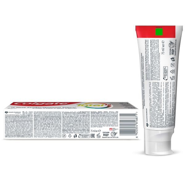Паста зубная чистая мята Total 12 Colgate/Колгейт 75мл фото №3