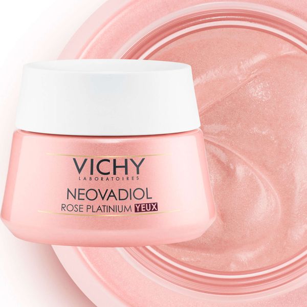 Крем для кожи вокруг глаз Rose Platinum Neovadiol Vichy/Виши банка 15мл фото №4