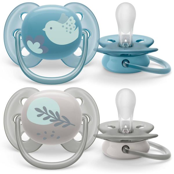 Соска-пустышка силиконовая ортодонтическая с футляром 6-18 мес. Ultra Soft Philips Avent 2шт (SCF091/15) Соска-пустышка силиконовая ортодонтическая с футляром 6-18 мес. Ultra Soft Philips Avent 2шт (SCF091/15)