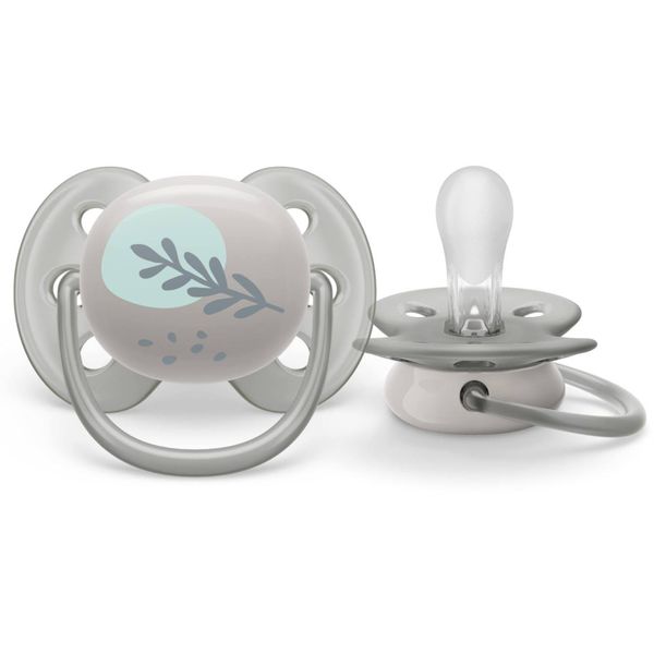 Соска-пустышка силиконовая ортодонтическая с футляром 6-18 мес. Ultra Soft Philips Avent 2шт (SCF091/15) фото №3 Соска-пустышка силиконовая ортодонтическая с футляром 6-18 мес. Ultra Soft Philips Avent 2шт (SCF091/15) фото №3