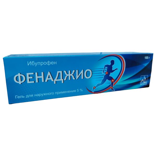 Фенаджио гель для наружного применения 5% 100г фото №3