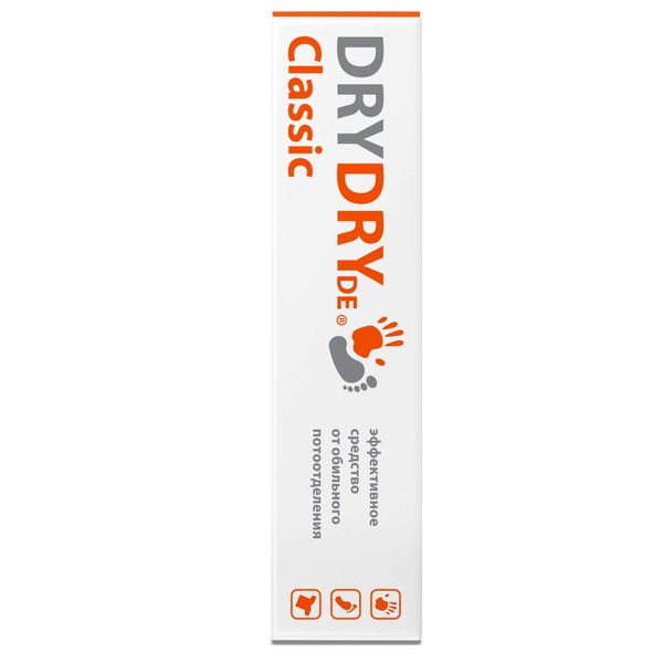 Средство от обильного потоотделения длительного действия Classic Dry Dry De/Драй Драй Де фл. 35мл фото №3