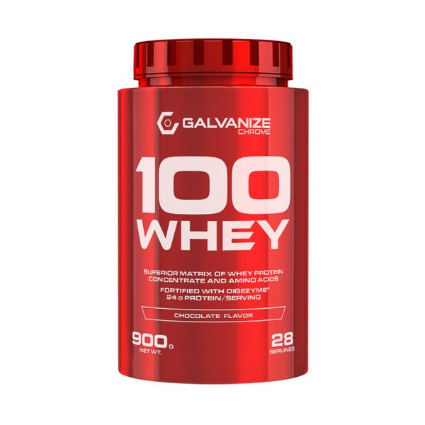 Протеин сывороточный вкус шоколада С100 Whey Galvanize 900г