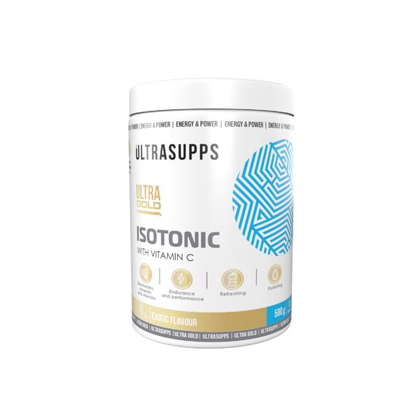 Изотоник вкус экзотик Ultra Gold UltraSupps/Ультрасаппс 500г