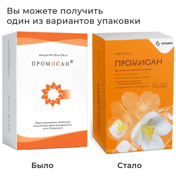 Промисан капсулы 550мг 120шт фото №2