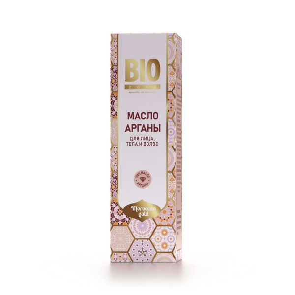 Масло арганы косметическое для лица, тела и волос BioZone/Биозон 30мл