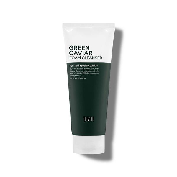 Пенка для умывания антивозрастная с экстрактом морского винограда Green Caviar Tenzero/Тензеро 180г