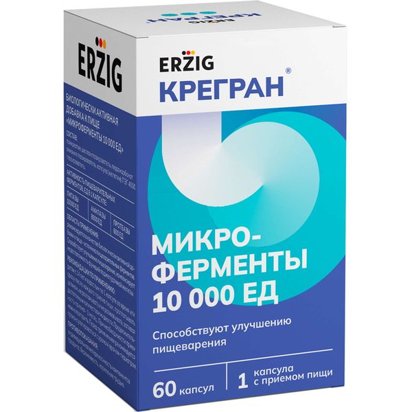 Микроферменты капсулы 10000ЕД 230мг 60шт Микроферменты капсулы 10000ЕД 230мг 60шт
