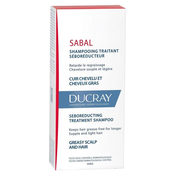 Шампунь для жирных волос себорегулирующий Sabal Ducray/Дюкрэ фл. 200мл фото №6