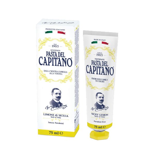 Паста зубная сицилийский лимон 1905 Pasta del Capitano 75мл