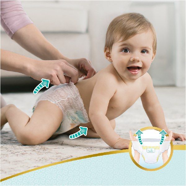 Подгузники-трусики для мальчиков и девочек Junior Pants Premium Care Pampers/Памперс 11-18/12-18кг 20шт фото №3