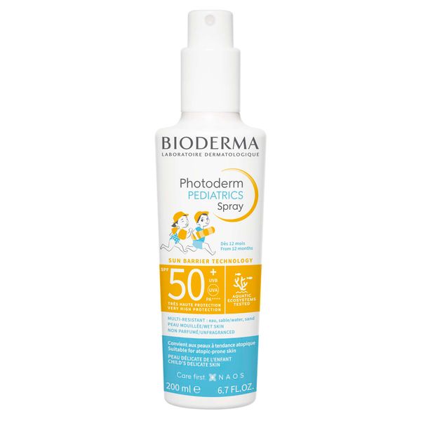 Спрей солнцезащитный для лица и тела с 12 месяцев SPF50+ Pediatrics Photoderm Bioderma/Биодерма фл. 200мл