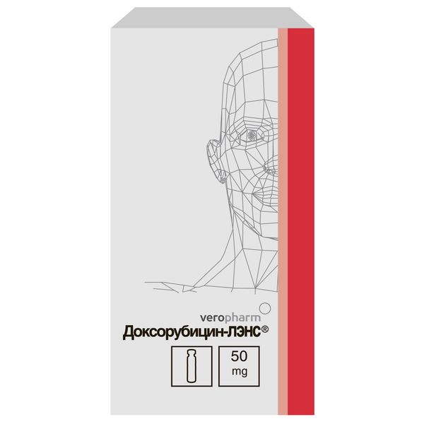 Доксорубицин-Лэнс лиофилизат для приг. раствора для внутрисосуд. и в/пуз введ. фл. 50мг