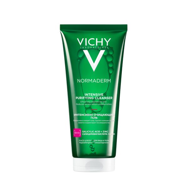 Гель для умывания очищающий Normaderm Phytosolution Vichy/Виши 200мл