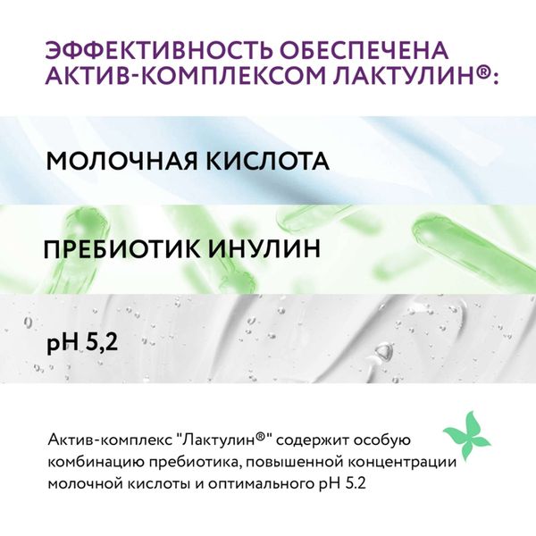 Гель для интимной гигиены баланс с комплексом лактулин Intimate Evo/Эво фл. 250мл фото №3