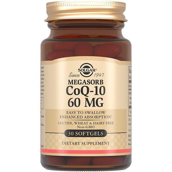 Коэнзим Q10 Solgar/Солгар капсулы 60мг 30шт