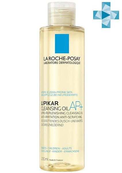 Масло для душа липидовосполняющее смягчающее Lipikar AP+ La Roche Posay/Ля рош позе фл. 200мл Масло для душа липидовосполняющее смягчающее Lipikar AP+ La Roche Posay/Ля рош позе фл. 200мл