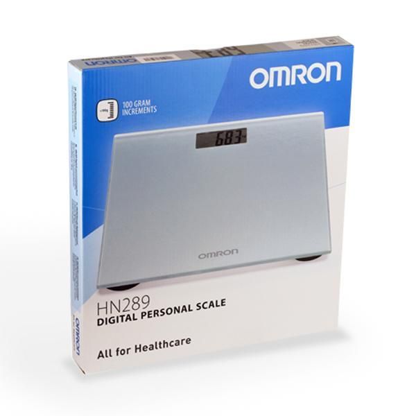 Весы цифровые персональные серые HN-289 Omron/Омрон фото №2