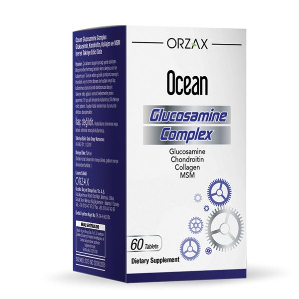 Глюкозамин комплекс Ocean Orzax/Орзакс таблетки 1450мг 60шт