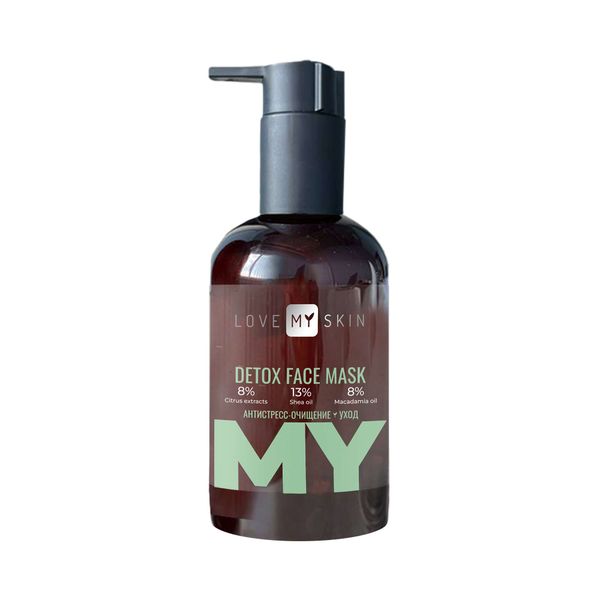 Маска для лица детокс Love my skin фл. 150мл