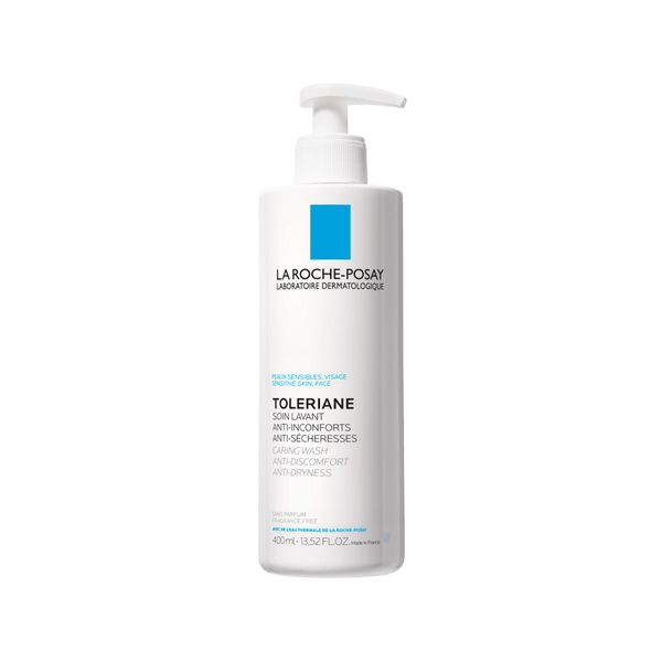 Крем-гель для умывания очищающий Toleriane Caring Wash La Roche Posay/Ля рош позе 400мл