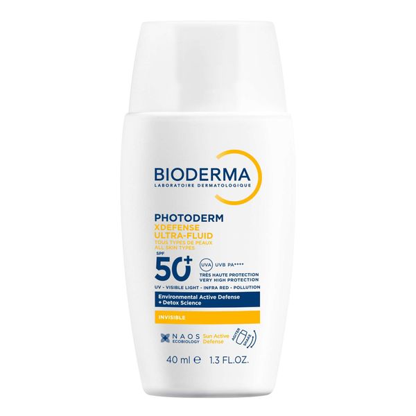 Флюид солнцезащитный для лица и шеи для всех типов кожи SPF50+ Xdefense Photoderm Bioderma/Биодерма фл. 40мл