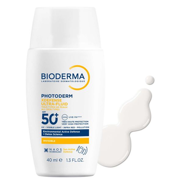 Флюид солнцезащитный для лица и шеи для всех типов кожи SPF50+ Xdefense Photoderm Bioderma/Биодерма фл. 40мл фото №4