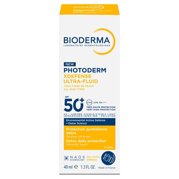 Флюид солнцезащитный для лица и шеи для всех типов кожи SPF50+ Xdefense Photoderm Bioderma/Биодерма фл. 40мл фото №5