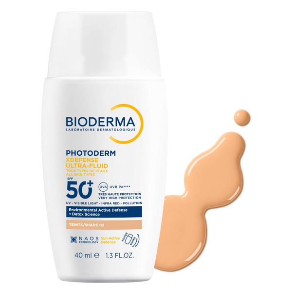 Флюид солнцезащитный для лица и шеи для всех типов кожи SPF50+ Xdefense Photoderm Bioderma/Биодерма фл. 40мл тон Светлый фото №6 Флюид солнцезащитный для лица и шеи для всех типов кожи SPF50+ Xdefense Photoderm Bioderma/Биодерма фл. 40мл тон Светлый фото №6