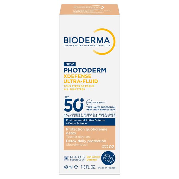 Флюид солнцезащитный для лица и шеи для всех типов кожи SPF50+ Xdefense Photoderm Bioderma/Биодерма фл. 40мл тон Светлый фото №5 Флюид солнцезащитный для лица и шеи для всех типов кожи SPF50+ Xdefense Photoderm Bioderma/Биодерма фл. 40мл тон Светлый фото №5