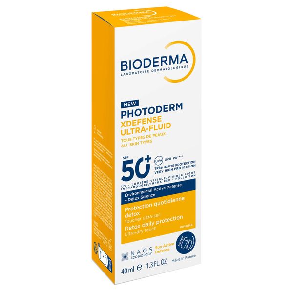 Флюид солнцезащитный для лица и шеи для всех типов кожи SPF50+ Xdefense Photoderm Bioderma/Биодерма фл. 40мл фото №2