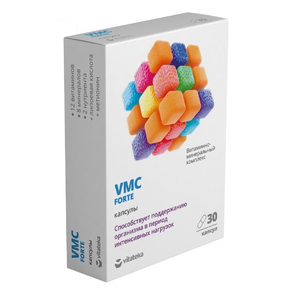 Витаминно-минеральный комплекс VMC Forte Vitateka/Витатека капсулы 610мг 30шт фото №7